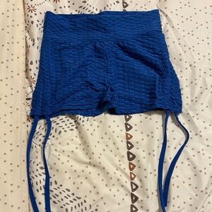 Amazon Women's Blue Athletic Shorts